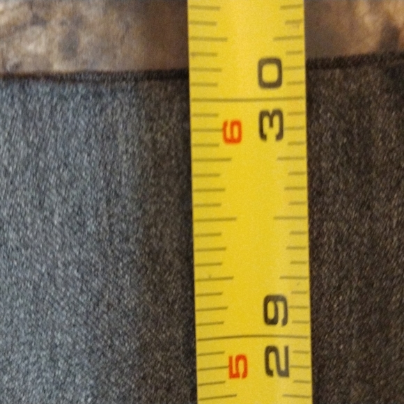 EXPRESS size 10R Gray Dress Pants Editor Fit - Picture 11 of 11